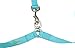 DCBARK Tangle Free Double Dog Leash, No Tangle Adjustable Length Lead with Comfortable Padded Handle for 2 Dogs (M, Turquoise)