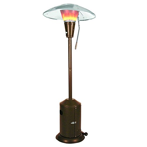 Hampton Bay 38,200 BTU Bronze HeatFocusing Propane Gas Patio Heater