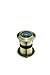 TOGU TG3828YG-AB Solid Brass UL Listed 220-degree Door Viewer with Heavy Duty Privacy Cover for 1-3/5