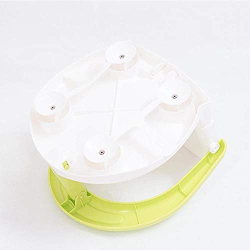 Lesgos Premium Baby Bath Seat, Multi-Function Folding Seat Bathroom Anti-Skid Safety Chair Foldable Infant Shower Bathtub Seat for Sit Up Bathing with Backrest Support