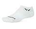 Swiftwick- ASPIRE ZERO Running Socks, Cycling Socks, Mens & Womens, Lightweight No-Show (White, Small)