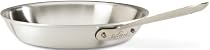All-Clad 7108 MC2 Professional Master Chef 2 Stainless Steel Bi-Ply Bonded Oven Safe PFOA Free Fry Pan, 8-Inch, Silver