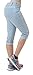 HyBrid & Company Women's Perfectly Shaping Stretchy Curvy Denim Junior Plus Capri