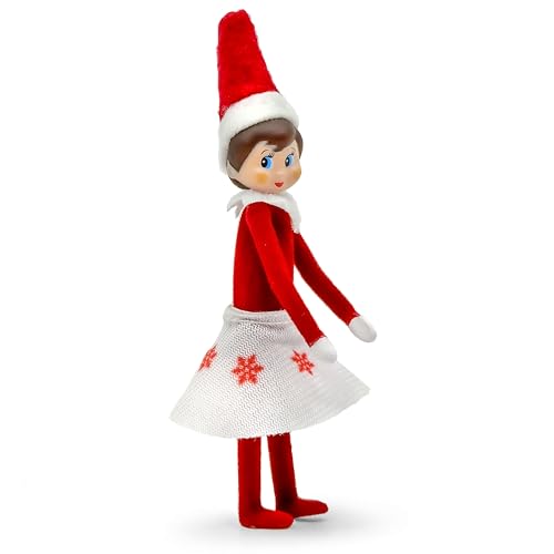World's Smallest Elf on the Shelf Miniature Accessories Set (Girl Light) - 4" Elf Toys - Adorable Mini and Tiny Elf Accessories for Maximum Festive Fun!