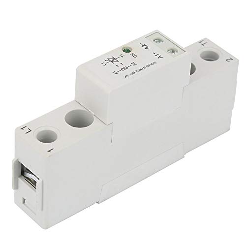 Solid State Relay,SMT48 Din Rail Solid State Relay Board DC Control AC SSR Relay Switch Module(SMT4810)