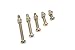 M6 Baby Crib Hardware Replacement Kit, cSeao 50pcs Socket Cap Bolts Barrel Nuts Assortment Kit for Bunk Bed Furniture Chairs, M6x20mm/ 30mm/ 40mm/ 50mm/ 60mm