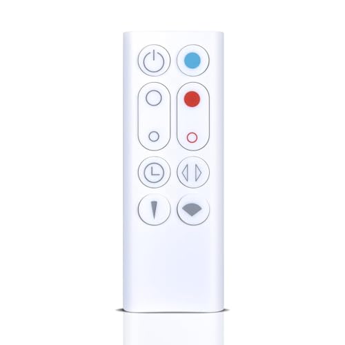 PZL Replacement for Dyson AM09 Hot + Cool Tower Fan Heater Remote Control - No Battery, White