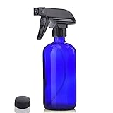 Glass Spray Bottle, Niuta 16 OZ Cobalt Blue Glass