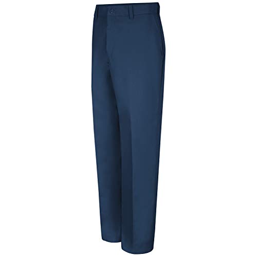 Red Kap mens Motion work utility pants, Navy, 33W x 32L US