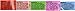 Dorval Sour Power Straws 5-Flavor Variety: Two 1.75 oz Packages Each of Green Apple, Strawberry, Pink Lemonade, Blue Raspberry, and Watermelon in a BlackTie Box (10 Items Total)