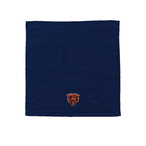 Northwest Chicago Bears NFL Team Logo Wash Cloth 4 Pack 12 x 12 Inches