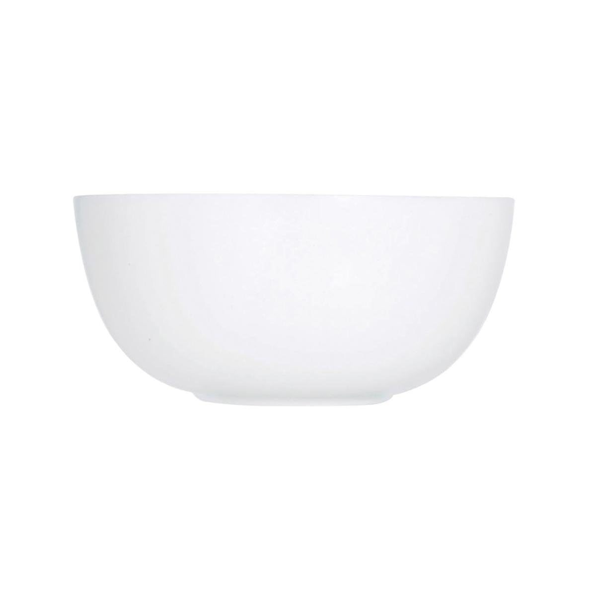 Luminarc Dajar Diwali Salad Bowl 12 cm, Glass, White, 12 cm