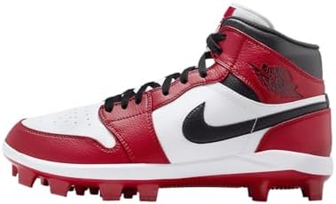 Amazon.com | Jordan 1 Mid TD Men's Football Cleat (FJ6805-104