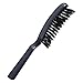 Stanley Commander for Her Hairbrush – Detangling Brush for Wet or Dry Hair – Nylon Bristles Reduce Frizz – Scalp Massager Hair Brush for Thick, Thin, Curly, Straight Hair (Black)