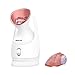 KINGDOMCARES Facial Steamer Warm Mist Moisturizing for Unclogs Pores Blackheads Acne Cleanse Humidifier for Home Facial Sauna Spa Orange