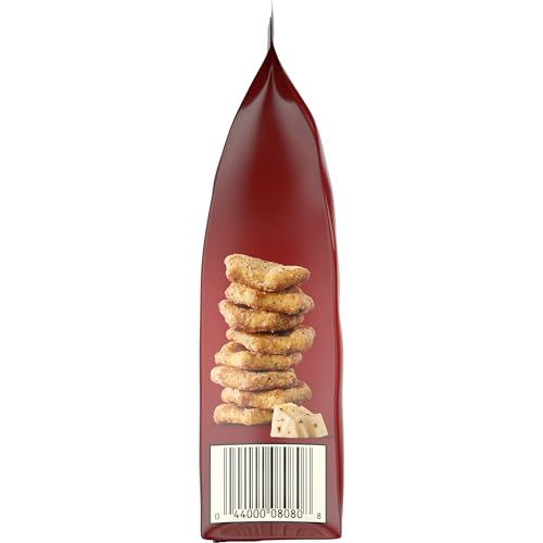 SARGENTO® CHEESE BAKES PEPPER JACK CRACKERS, CHEESE CRACKERS, LUNCH SNACKS, 4.5 OZ
