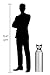 Cyl-Tec® 20 lb CO2 Tank - Aluminum Cylinder with CGA320 Valve and Carry Handle