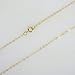 14k Gold Filled Flat Cable Chain Necklace W/ 14K Gold Filled Spring Clasp (18 Inches)