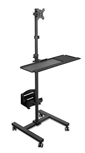 COSTWAY Computadora Portátil De Madera, Estilo Simple, Compacto, Para Estudio, Estación De