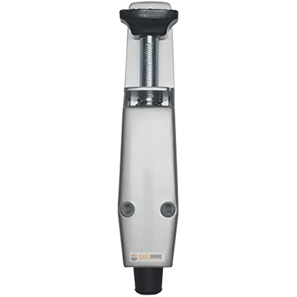 Heavy Duty Door Stops Spring Loaded Step Down Holder/Stopper, 8 Inch