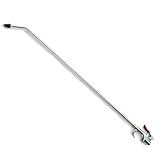 Hiltex 31111 24" Pneumatic Air Blow Gun, Angled Aluminum Nozzle | 1/4" NPT Air Inlet | Includes Rubber Tip