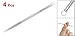 ReNext 4 Pcs Blackhead Extractor Stainless Steel Acne Needle Tool