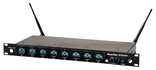 ClearOne 910-6000-801-X-D 8-Channel Wireless Receiver