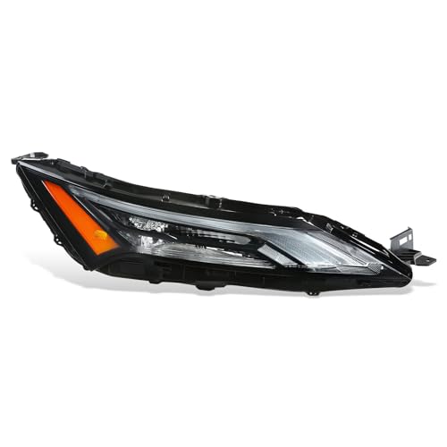 DNA MOTORING Passenger Side (Right) Headlight Assembly Compatible With Rogue 20…
