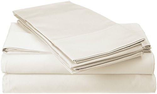 Francois et Mimi 800 Thread Count 100% Cotton Sheet Set, King, Ivory