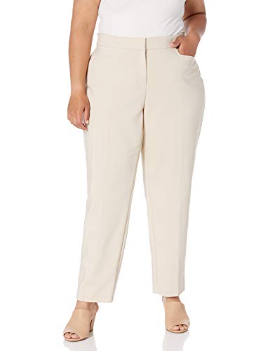 RAFAELLA Womens Beige Slim Ankle Casual 