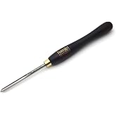 Hamlet Craft Tools 3/8" Detail Spindle Gouge (HCT153) by Henry Taylor, M2 HSS, 16-1/4" Overall Length