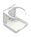 Shoreline Marine Drink Holder Fold Up White
