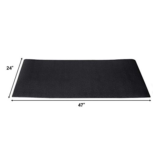 Goplus Treadmill Mat for Hardwood Floors High Density Waterproof PVC