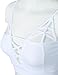 Sexy Party Caged Strappy Cut Out V-Open Front Bralette Bra , 024-white , Small Small 024-white
