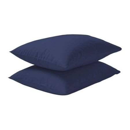 Ikea Dvala Pillow Case 80 X 80 Cm Dark Blue Cover Pack Of 2