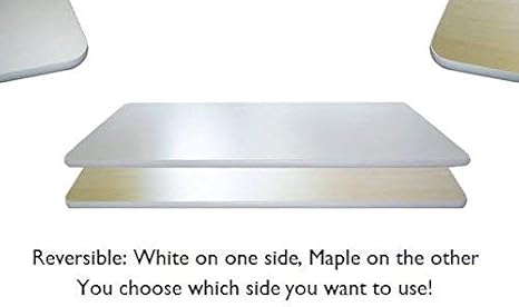 Table Top Rectangular Reversible Laminate For Desk Office