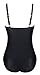 AnniBlue Women Elegant 50’s Pin Up One Piece Swimsuit Monokinis