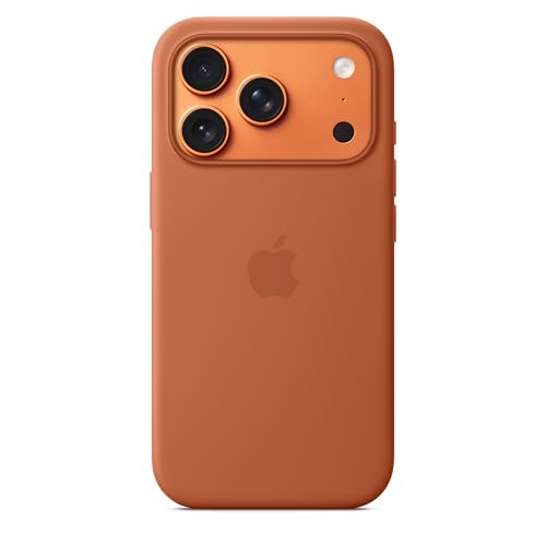 Apple iPhone 17 Pro Silikon Case mit MagSafe - Terracotta ​​​​​​​