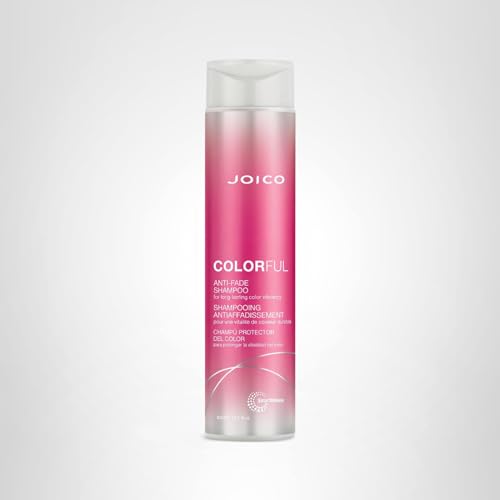 Joico Colorful Anti-Fade Shampoo | For Color-Treated Hair | Preserve Hair Color & Vibrancy | Boost Shine & Reduce Breakage | Sulfate Free | With Camellia Oil & Pomegranate Extract | 10.1 Fl Oz