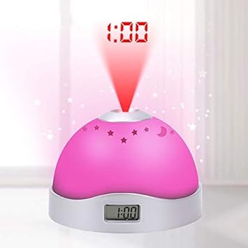 Buy Vihax Projection Alarm Clock Night Light Projector With 7