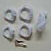 My secret life Resin Briefs White 4 Ring Male Device Belt Cage Underwear Chastit y Clothing Short