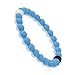 Lokai Silicone Beaded Bracelet for Autism - Small, 6 Inch Circumference - Jewelry Fashion Bracelet Slides-On for Comfortable Fit - Autism Awareness Bracelet for Men & Women