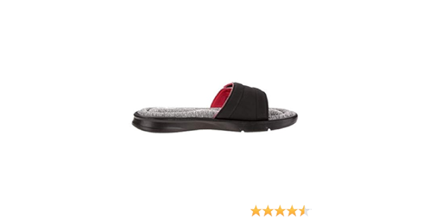 athletic works women's memory foam thong sandal