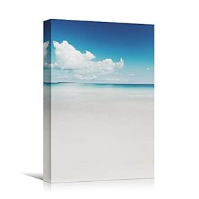 signwin Canvas Wall Art Seashore View Beach Beach...