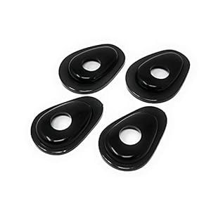 Motorfiets Binker adapterplaten knipperlicht montageplaten voor of achter geschikt voor (Yamaha YZF-R1 YZF-R6 FZ6 FZ1…