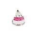 SkyWiseWin Little Girls Rings Adjustable - Crown, Pizza, Ice Cream, Pizza Kid's Rngs of 7