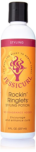 Jessicurl Rockin Ringlets Styling Potion, No Fragrance, 8 Ounce