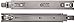 Sugastune ESR-3813 304 Stainless Steel Drawer Slide, Full Extension, Positive Stop, 15-3/4