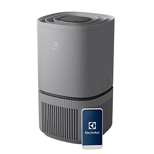 Electrolux Pure 500 Air Purifier Model EPO50371UG, Wi-fi, 3.5 kg, Silent with 20 dB, Purify the Air from Bacteria and Viruses, Urban Grey