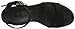 Crocs Women's Leigh Wedge Sandal,Black,8 M US